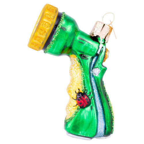 Old World Christmas Garden Hose Nozzle Glass Blown Ornament for Christmas Tree
