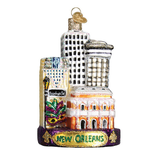 Old World Christmas Glass Blown Ornament New Orleans | 20089