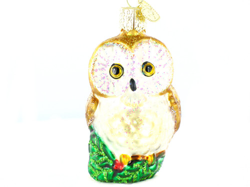 Old World Christmas Ornaments: Owls Glass Blown Ornaments for Christmas Tree, Christmas Owl