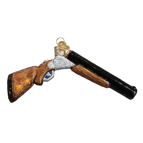 Old World Christmas Ornaments: Gun Collection Glass Blown Ornaments for Christmas Tree, Shotgun