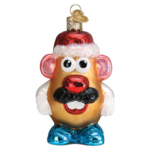 Old World Christmas Mr. Potato Head Glass Blown Ornament for Christmas Tree