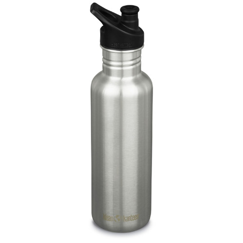 Klean Kanteen Classic 27oz (w/ Sport Cap) Brushed Stainless