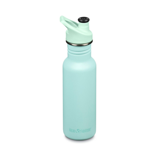 KLEAN KANTEEN Pastel Turquose Classic Water Bottle with Sport Cap - 1 EA