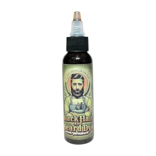I-LOVE-BEING-A-BARBER-Black-Hair and Beard-Dye-Enhancement-2oz