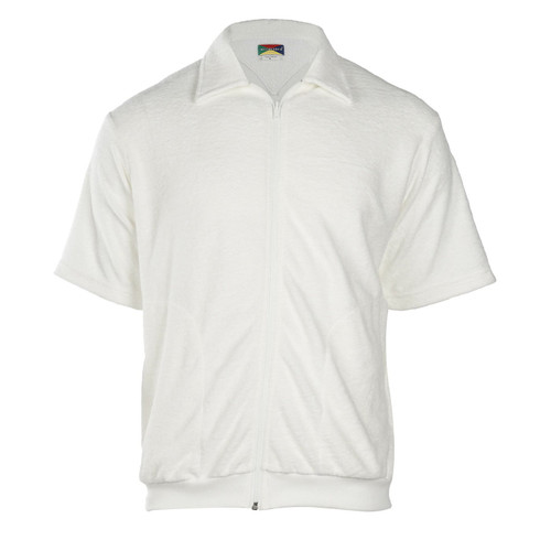 Weekender® Men's Terry Zip Jacket (White)
