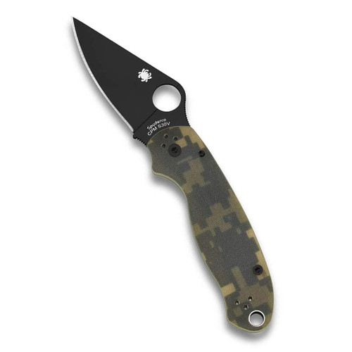 Spyderco Para 3 Camo Signature Folding Utility Pocket Knife C223GPCMOBK