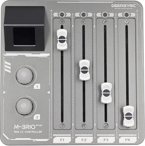 DEERSYNC M-BRIO-4FADE 4 Faders MIDI CC Controller