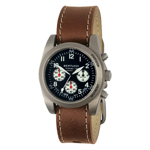 Bertucci A-11T Americana Black Dial Kodiak Matte Chronograph Watch