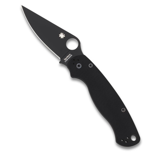 Spyderco Para Military 2 Black Blade Spyderco Para Military 2 Black Blade