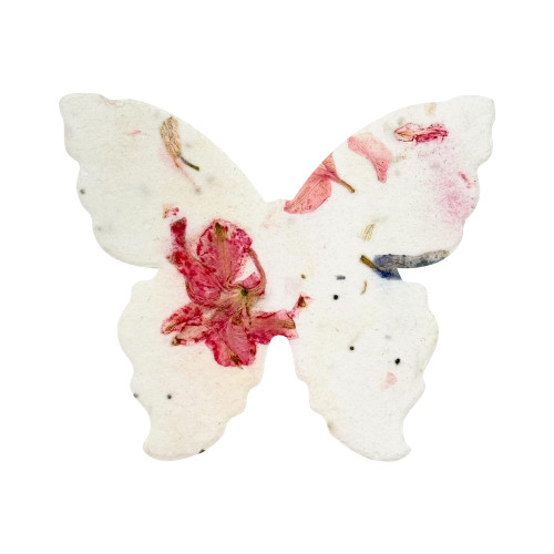 Of The Earth Butterfly Seed Paper – 50pcs Large Pink Plantable/Writable