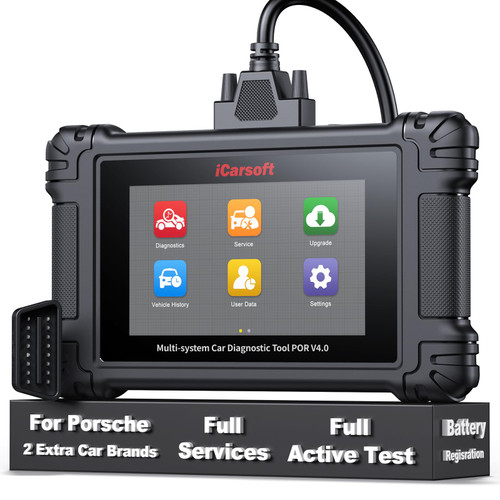 iCarsoft POR V4.0 Bidirectional Diagnostic Tool for Porsche