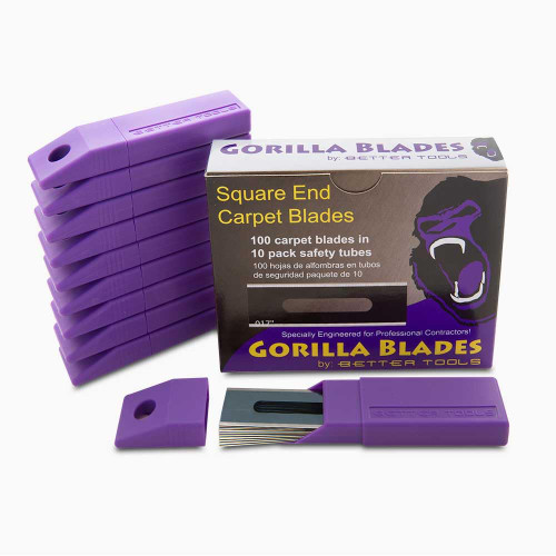 Better Tools 3G Extreme Square End Carpet Blade 100 blades/Pack