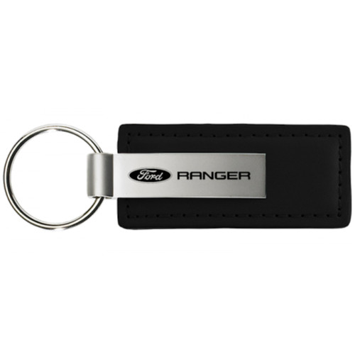 Au-tomotive Gold Ranger Black Leather Key Fob