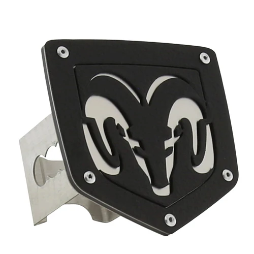 Au-Tomotive Gold Ram Class III Trailer Hitch Plug Rugged Black for Dodge RAM