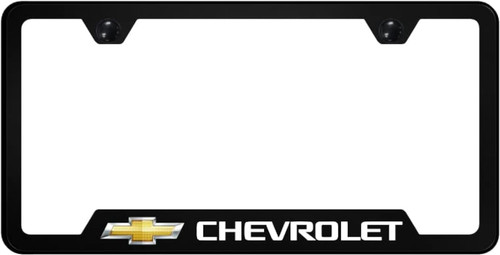 Au-TOMOTIVE GOLD INC. Officially Licensed Chevrolet License Plate Frame