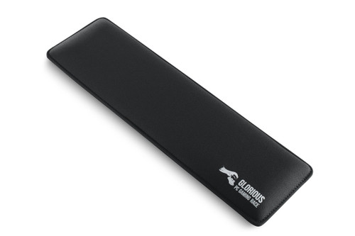 Glorious Gaming Wrist Pad/Rest - SLIM TENKEYLESS - Black - Mechanical Keyboards,Stitched Edges,Ergonomic | 14x4 inches/13mm Thick (GSW-87) Slim Tenkeyless (Black)