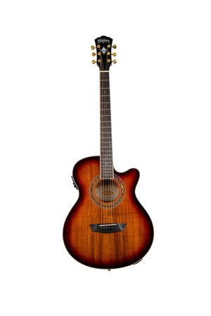 Washburn EA55G-A Festival Series Cutaway Acoustic/Electric Guitar. Koa Burst Item ID: EA55G-A-U