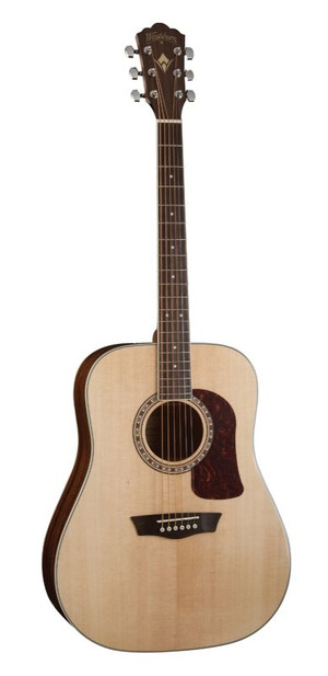 Washburn HD10S-O-U Heritage 10 Series Dreadnought Acoustic Guitar. Natural-ON SALE SAVE $100 THROUGH 12-31-24