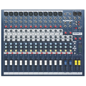 Soundcraft EPM12 12-Channel Mixer with Rack Ears