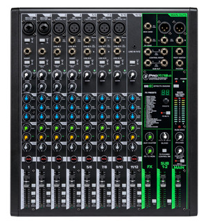MACKIE ProFX12v3 12 channel professional effects mixer with USB