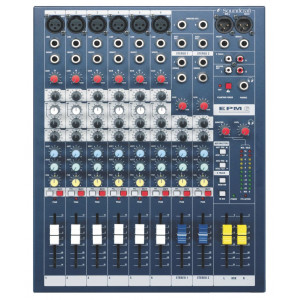 Soundcraft EPM6 6+2-Channel Mixer