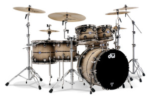 Drum Workshop DW DRKT45A 6-Piece Collectors Series "Sapphire" 45th Anniversary Kit