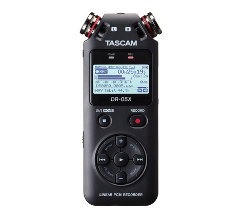 Tascam DR05X Digital Stereo Recorder / USB audio interface