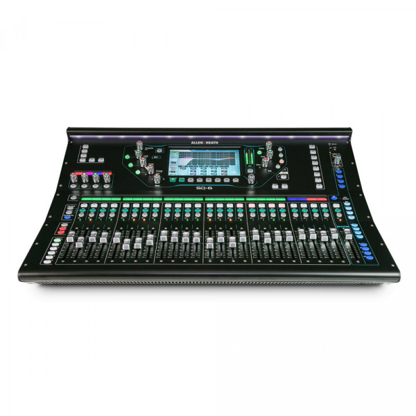 Allen & Heath SQ6 Digital Mixer with 48 Channels and 36 Bus, 120V