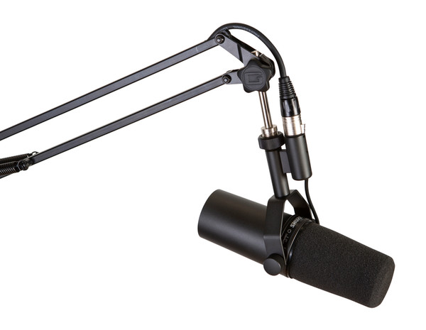 Gator GFWMICBCBM1000  Desk-Mounted Broadcast/Podcast Boom Mic Stand