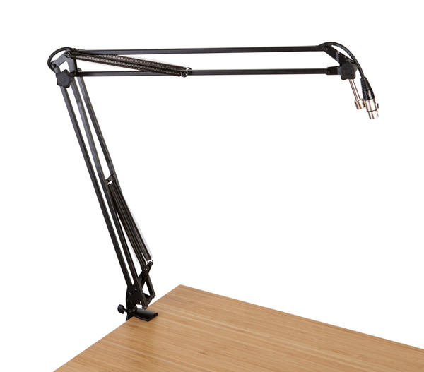 Gator GFWMICBCBM1000  Desk-Mounted Broadcast/Podcast Boom Mic Stand