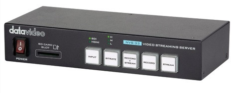  Sony SRG300H/W, RMIP10 Controller, Datavideo NVS-33 Encoder Single Camera Video Streaming Bundle