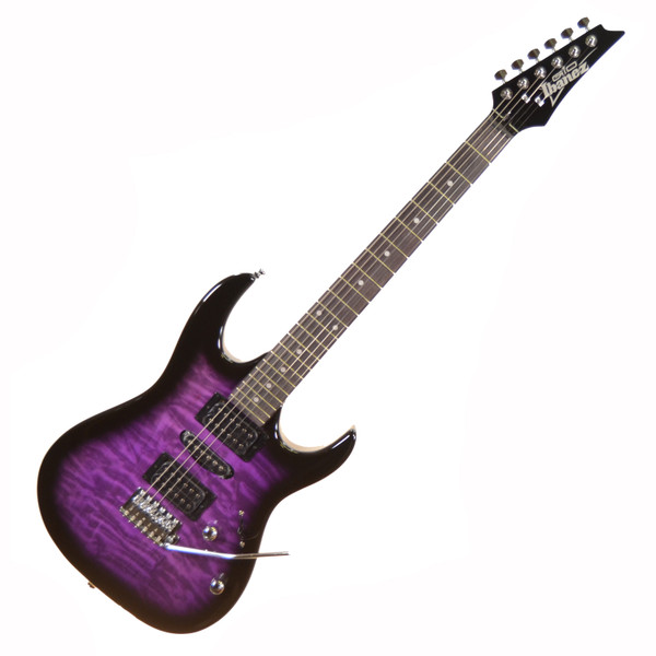 Ibanez GRX70QA Transparent Violet electric guitar