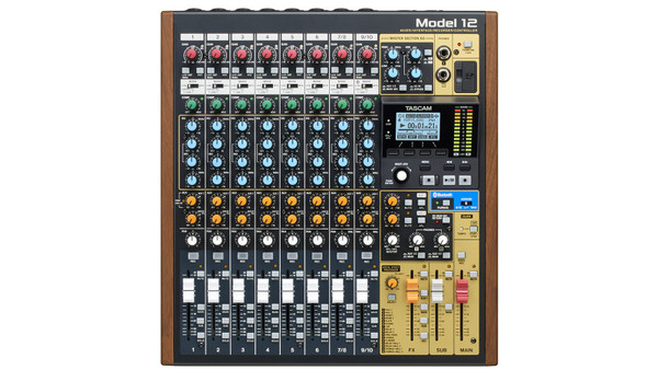 Tascam MODEL-12 12-Channel Mixer, Interface, Recorder