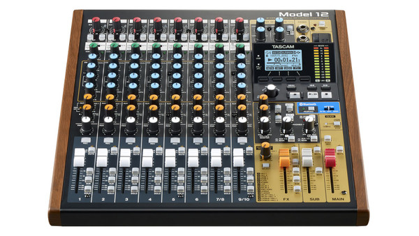 Tascam MODEL-12 12-Channel Mixer, Interface, Recorder