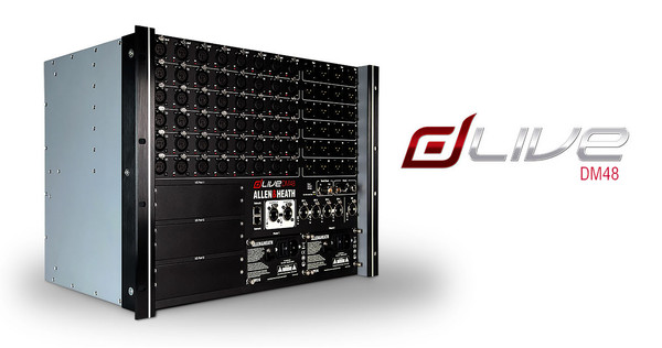 Allen & Heath dLive DM48 MixRack Digital Stage Box