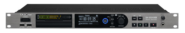 TASCAM DA-3000SD 2-Channel DSD/PCM Master Recorder and AD/DA Converter