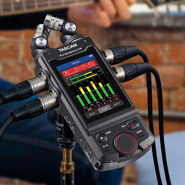 TASCAM Portacapture X8 Multi-Track Handheld Recorder