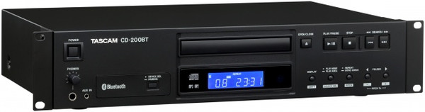 Tascam CD200BT CD Player with Bluetooth