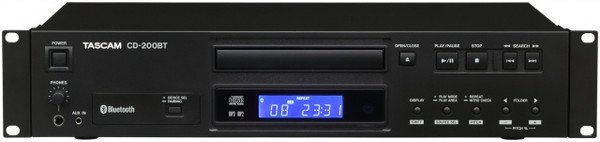 Tascam CD200BT CD Player with Bluetooth