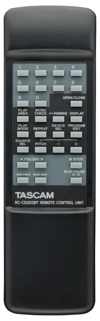 Tascam CD200BT CD Player with Bluetooth