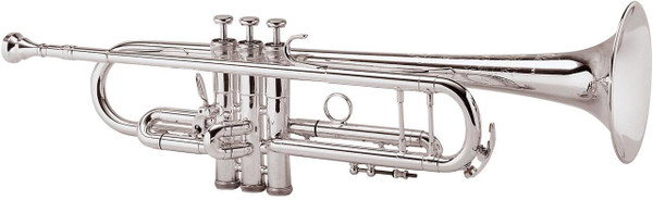 King 2055T Silver Flair Trumpet with 3rd valve Trigger
