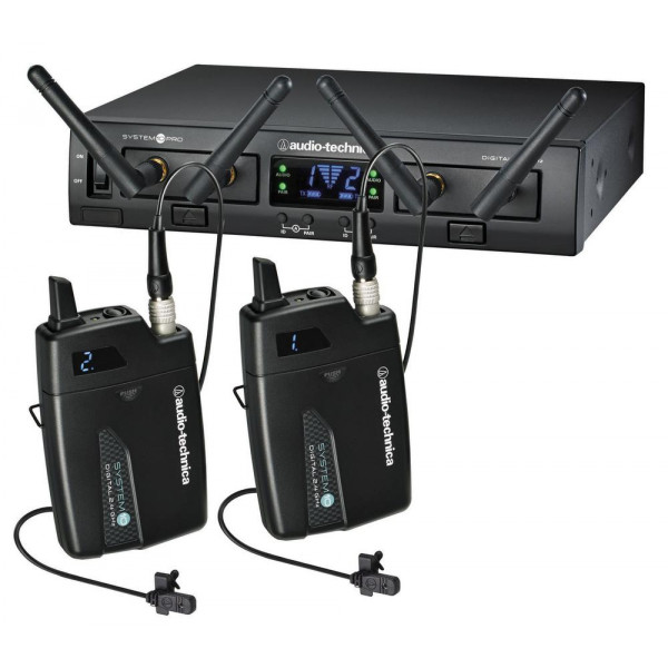 Audio Technica ATW1311L System 10 PRO Series Dual Lavalier Digital Wireless
