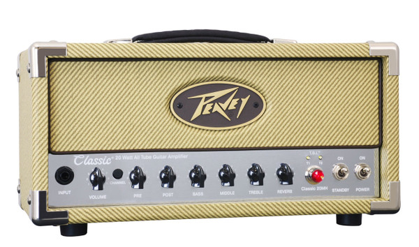 Peavey	Classic 20 Mini Head 20W Compact Tube Guitar Amplifier Head