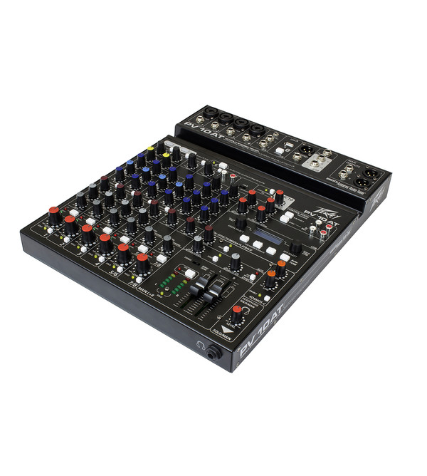 Peavey	PV10AT 10-Channel Mixer With Antares Auto-Tune