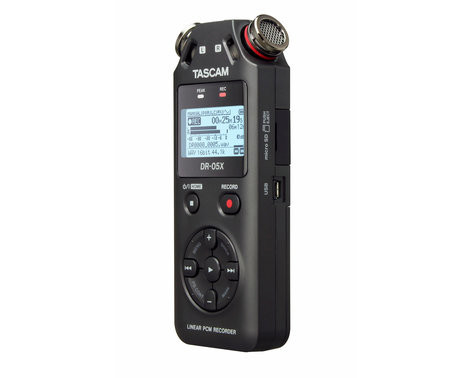 Tascam DR05X Digital Stereo Recorder / USB audio interface