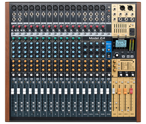 Tascam Model 24  22-Channel Mixer, 24-Track Recorder, 24-Channel Interface