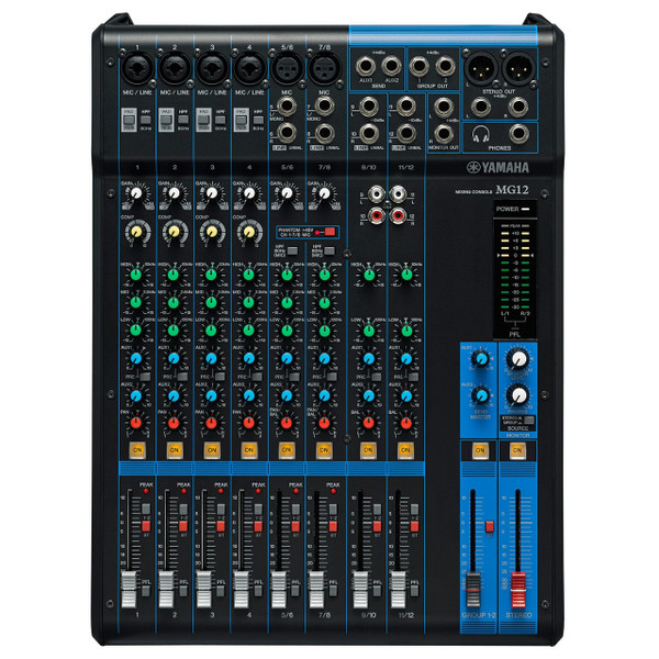 Yamaha MG12XU 12-Channel Analog Mixer with Effects and USB