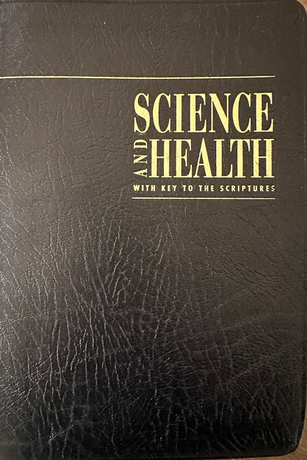 Science & Health, Anniversary Edition, leather (***DISC***)