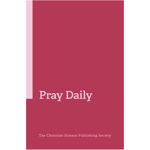 Four articles and two testimonies previously published in The Christian Science Journal or Christian Science Sentinel inspire daily prayer.

Contents
“Pray Daily for Yourself” – DeWitt John
“Defending Ourselves” – Deane Miller Dorwart"
“Demonstrating Day as Divine Idea” – Peter J. Henniker-Heaton
“Our Daily Identification” – Arthur P. Wuth
Testimonies of Healing