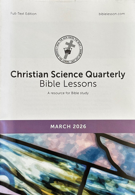 Bible Lessons Full-Text, March 2026